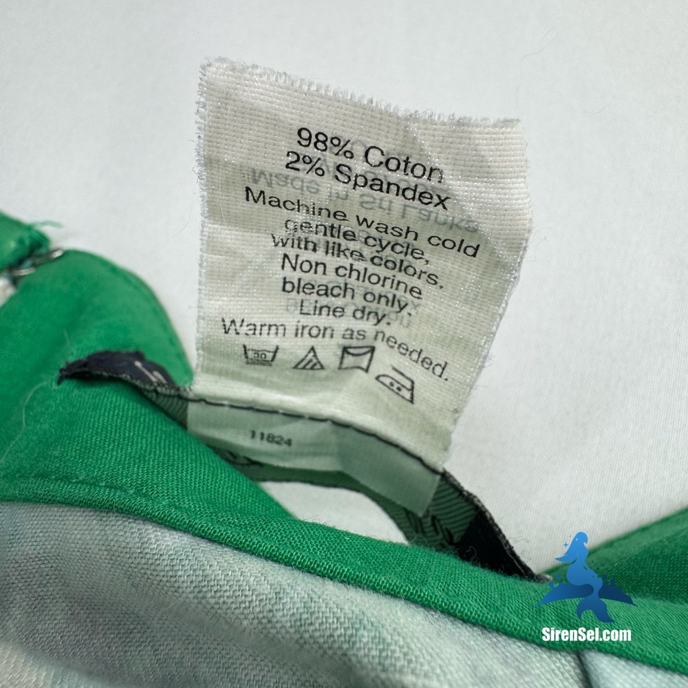 1169 J. Crew The Pencil Skirt - Size 2 - Casbah Green Medallion Print - Picture 8 of 9
